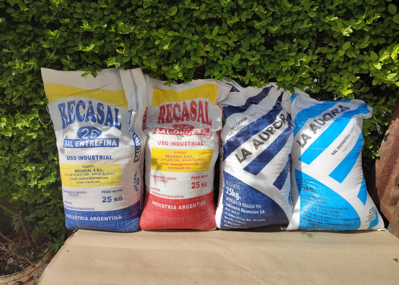 Sal industrial para equipos y procesos